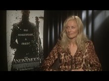 Joely Richardson (Anonymous) - Interview Video