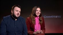 John Bradley & Hannah Murray on the final season of 'Game of Thrones' - Interview Video