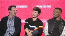 Jon Hamm, Ansel Elgort & Jamie Foxx Interview - Baby Driver Video