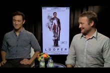 Joseph Gordon-Levitt & Rian Johnson (Looper) - Interview Video