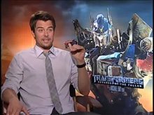 Josh Duhamel (Transformers: Revenge of the Fallen) - Interview Video