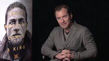 Jude Law Interview - King Arthur: Legend of the Sword Video