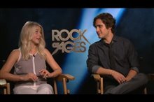 Julianne Hough & Diego Boneta (Rock of Ages) - Interview Video