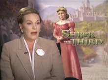 Julie Andrews (Shrek the Third) - Interview Video