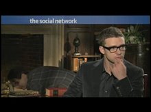 Justin Timberlake (The Social Network) - Interview Video
