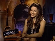 KATE BECKINSALE (UNDERWORLD: EVOLUTION) - Interview Video