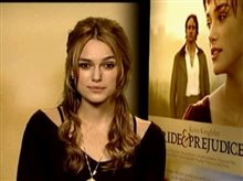 KEIRA KNIGHTLEY - PRIDE & PREJUDICE - Interview Video