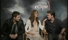 Kellan Lutz, Ashley Greene & Jackson Rathbone (The Twilight Saga: Eclipse) - Interview Video