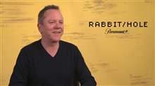 Kiefer Sutherland chats about his new thriller series, 'Rabbit Hole' - Interview Video