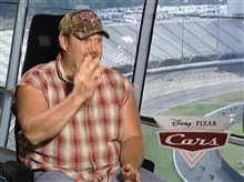 LARRY THE CABLE GUY (CARS) - Interview Video