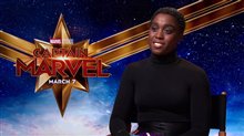 Lashana Lynch talks 'Captain Marvel' - Interview Video