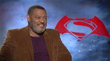 Laurence Fishburne Interview - Batman v Superman: Dawn of Justice Video