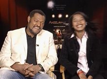 LAURENCE FISHBURNE & KEKE PALMER (AKEELAH AND THE BEE) - Interview Video