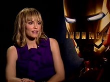 Leslie Bibb (Iron Man) - Interview Video