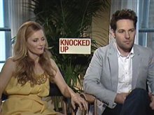 Leslie Mann & Paul Rudd (Knocked Up) - Interview Video