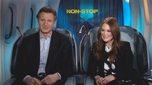 Liam Neeson & Julianne Moore (Non-Stop) - Interview Video