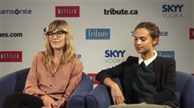 Lisa Langseth & Alicia Vikander (Hotell) - Interview Video