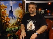 LUC BESSON (ARTHUR AND THE INVISIBLES) - Interview Video