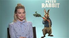 Margot Robbie Interview - Peter Rabbit Video