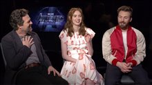 Mark Ruffalo, Karen Gillan and Chris Evans talk 'Avengers: Endgame' - Interview Video