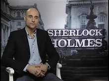 Mark Strong (Sherlock Holmes) - Interview Video