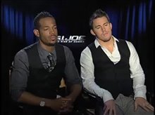 Marlon Wayans & Channing Tatum (G.I. JOE: The Rise of Cobra) - Interview Video