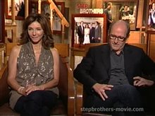 Mary Steenburgen & Richard Jenkins (Step Brothers) - Interview Video