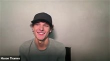 Mason Thames on reprising his role for 'Black Phone 2' - Interview Video