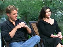 MATT DAMON & CATHERINE ZETA-JONES - OCEAN'S TWELVE - Interview Video
