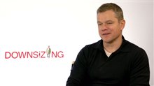 Matt Damon Interview - Downsizing Video