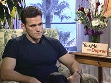 MATT DILLON (YOU, ME AND DUPREE) - Interview Video