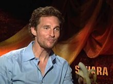 MATTHEW MCCONAUGHEY - SAHARA - Interview Video