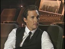 Matthew McConaughey (The Lincoln Lawyer) - Interview Video