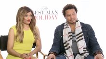 Melissa De Sousa & Terrence Howard (The Best Man Holiday) - Interview Video