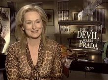 MERYL STREEP (THE DEVIL WEARS PRADA) - Interview Video