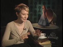 Mia Wasikowska (Alice in Wonderland) - Interview Video