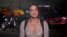 Michelle Rodriguez Interview - The Fate of the Furious Video