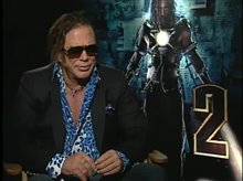 Mickey Rourke (Iron Man 2) - Interview Video