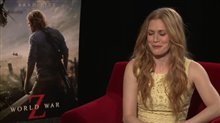 Mireille Enos (World War Z) - Interview Video