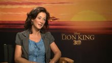 Moira Kelly (The Lion King 3D) - Interview Video