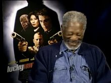 MORGAN FREEMAN (LUCKY NUMBER SLEVIN) - Interview Video