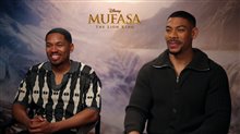 'Mufasa: The Lion King' stars talk about the songs, the audition and the meaning - Interview Video