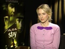 NAOMI WATTS - STAY - Interview Video