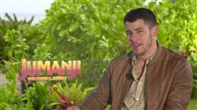 Nick Jonas Interview - Jumanji: Welcome to the Jungle Video