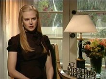 NICOLE KIDMAN - THE INTERPRETER - Interview Video