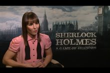 Noomi Rapace (Sherlock Holmes: A Game of Shadows) - Interview Video