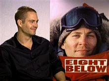 PAUL WALKER (EIGHT BELOW) - Interview Video