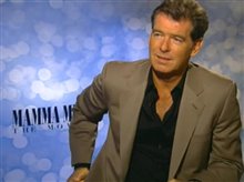 Pierce Brosnan (Mamma Mia!) - Interview Video