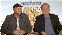 Randy Couture & Kelsey Grammer (The Expendables 3) - Interview Video