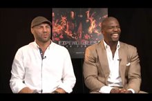 Randy Couture & Terry Crews (The Expendables 2) - Interview Video